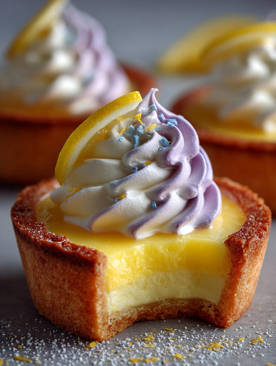 Mini Lemon Tart Lilac: 12 Delightful Bites - Mini Lemon Tart Lilac - additional detail