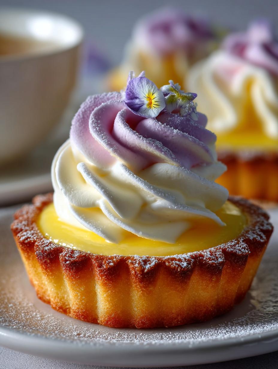 Mini Lemon Tart Lilac