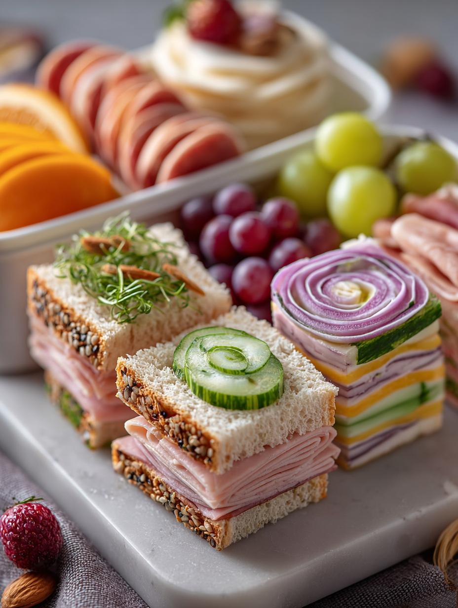 Mini Sandwich Snack Box: 7 Easy Ideas for Kids' Lunch - Mini Sandwich Snack Box - additional detail