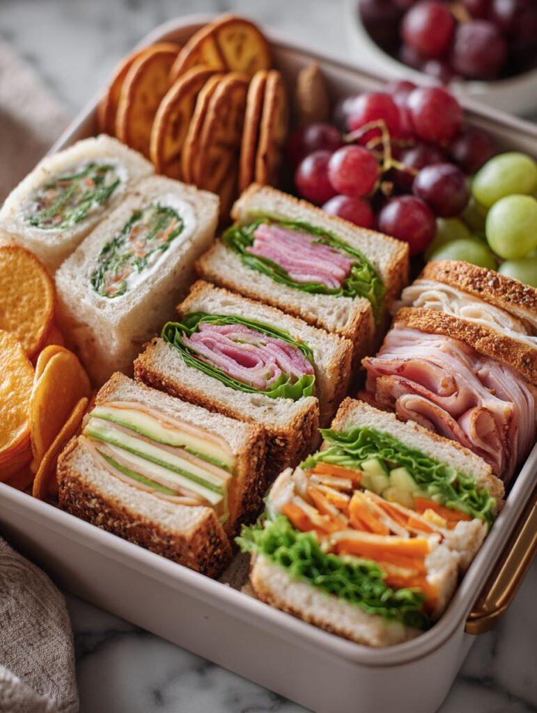 Mini Sandwich Snack Box