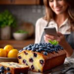 Moist Blueberry Yogurt Bread