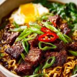 Mongolian Beef Ramen
