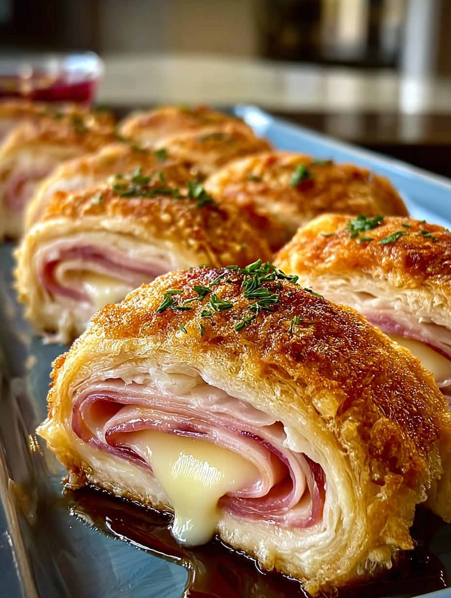 Delicious Monte Cristo Roll Ups: Quick Comfort Food - Monte Cristo Roll Ups - additional detail