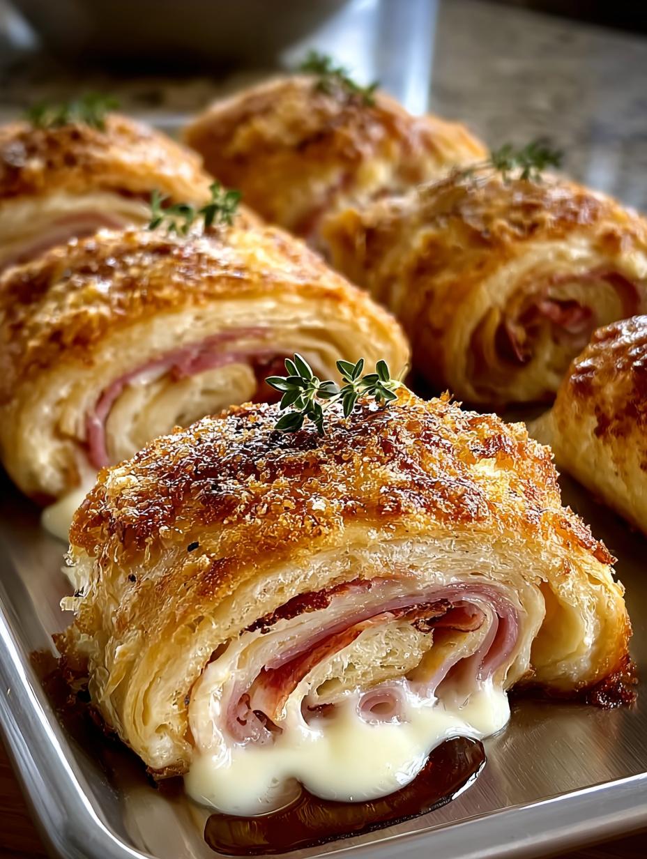 Monte Cristo Roll Ups