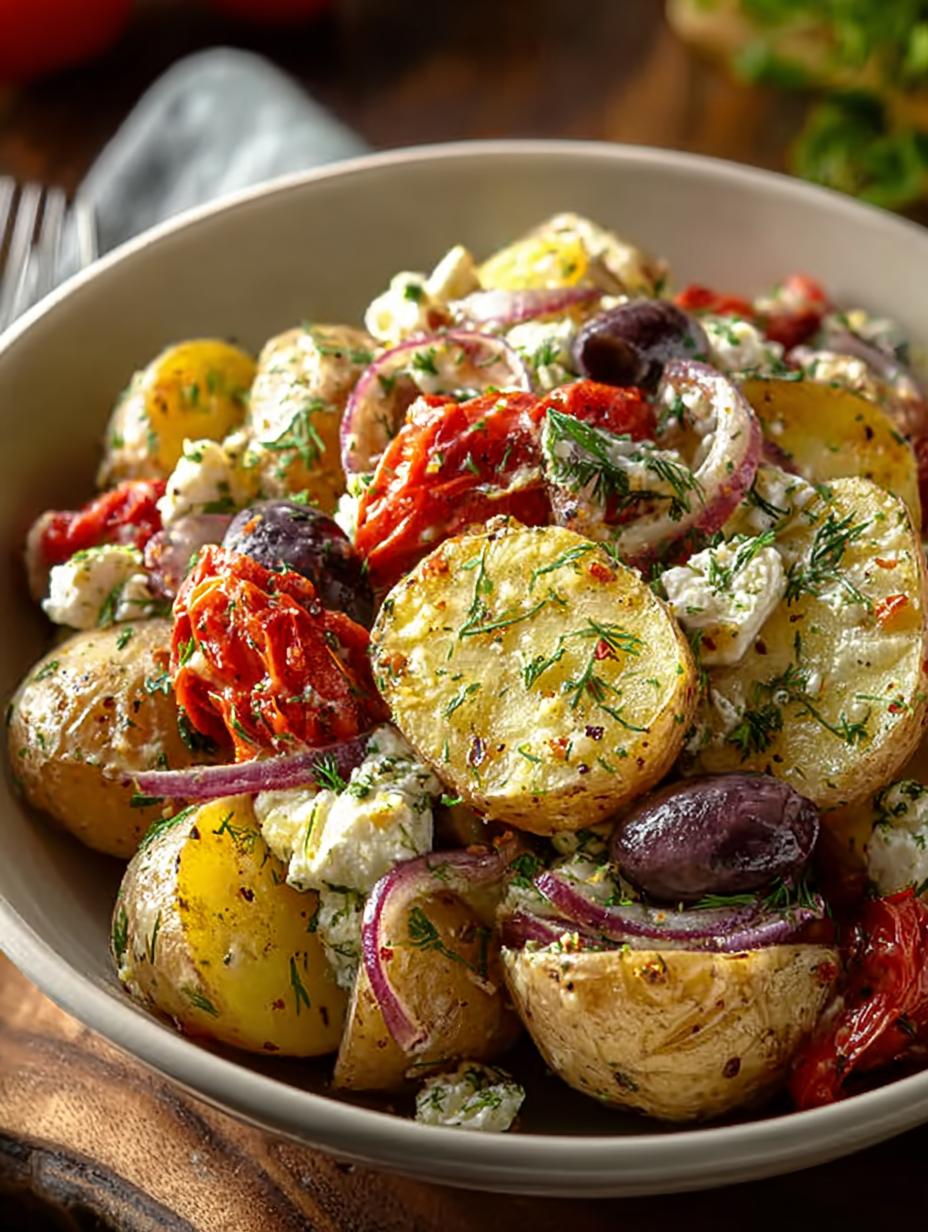 Mouthwatering Mediterranean Potato Salad: 5 Easy Ways to Enjoy 5 Mouthwatering Mediterranean Potato Salad: 5 Easy Ways to Enjoy - Mouthwatering Mediterranean Potato Salad - main visual representation