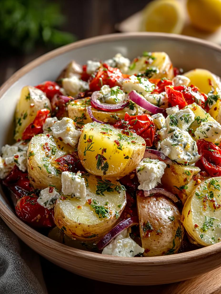 Mouthwatering Mediterranean Potato Salad: 5 Easy Ways to Enjoy - Mouthwatering Mediterranean Potato Salad - additional detail