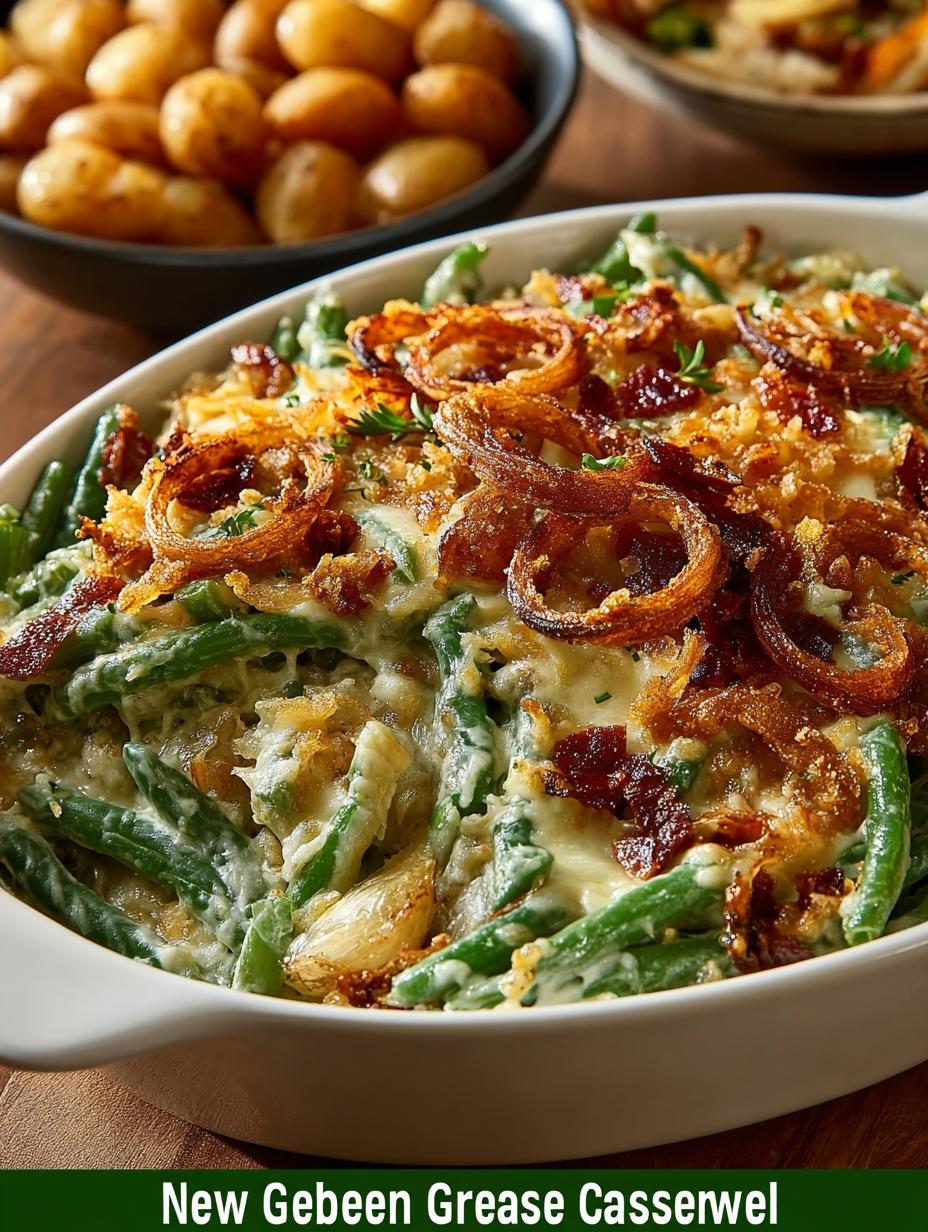 New Green Bean Casserole: A Comforting Side Dish - New Green Bean Casserole - main visual representation