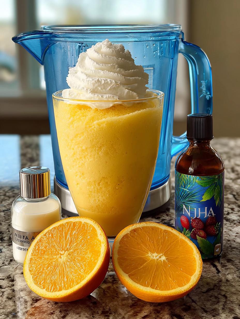 Ninja Slushi Orange Julius