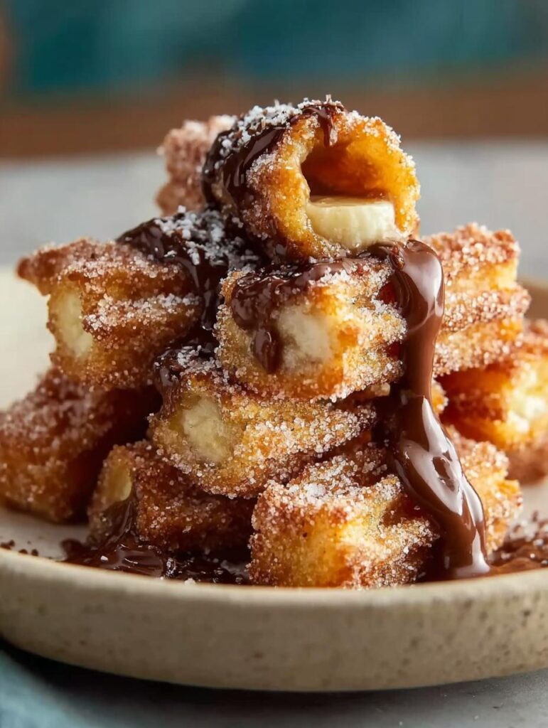 Nutty Churro Bites with