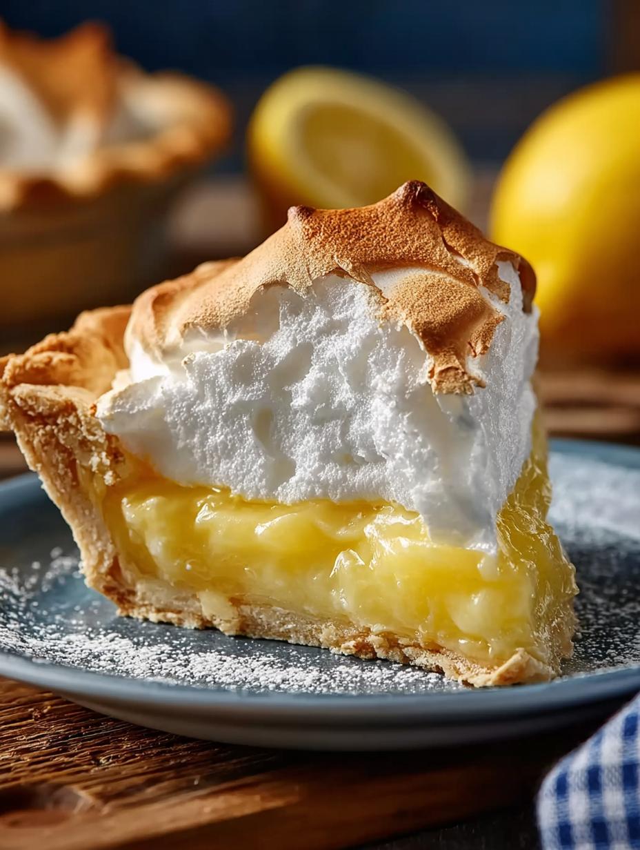 Delicious Old Fashioned Lemon Pie Recipe to Savor - Old Fashioned Lemon Pie - main visual representation