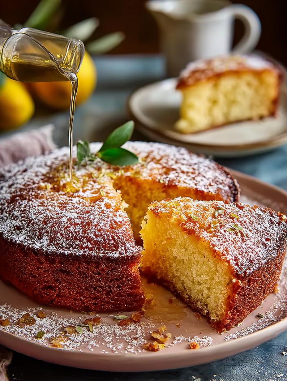 Irresistible Olive Oil Cake: A Moist Delight - Olive Oil Cake - additional detail