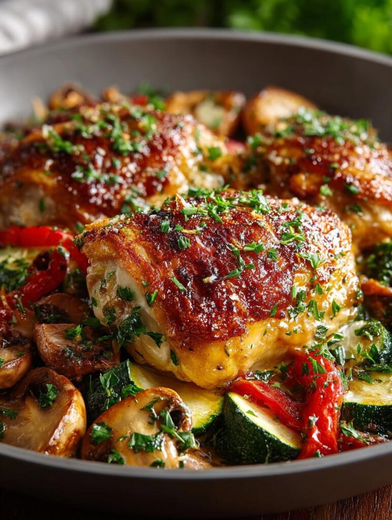 One Pan Chicken For