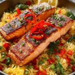 One Pot Salmon Rice