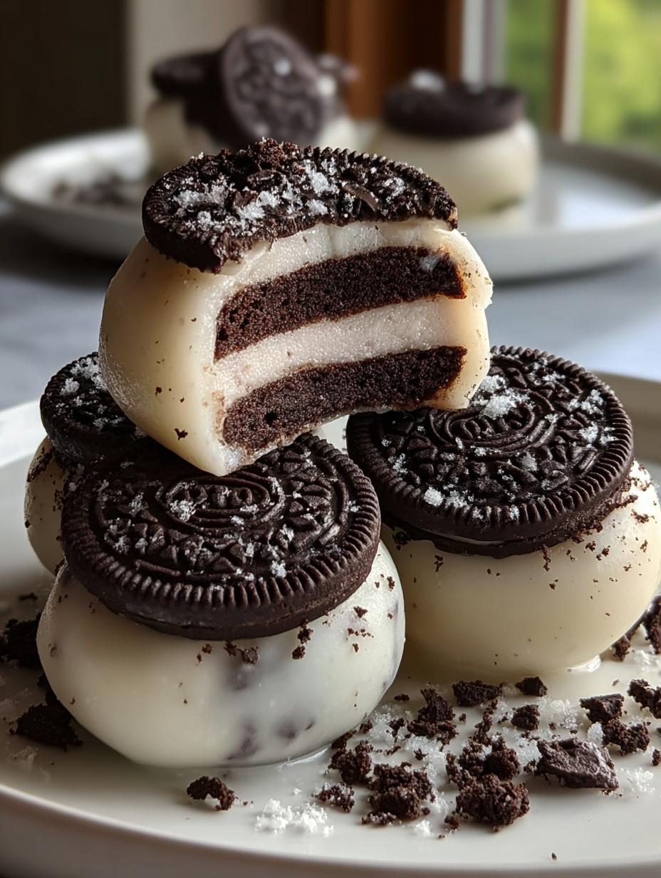 Oreo Mochi: 12 Soft, Chewy Delights You Can't Resist - Oreo Mochi - main visual representation