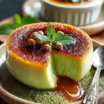 Pandan Coconut Custard Creme