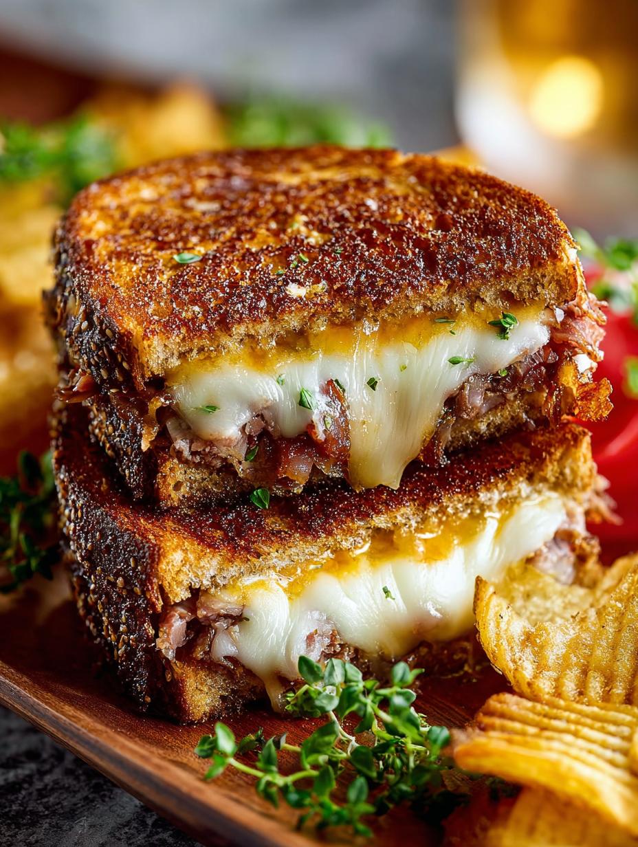 Patty Melt Sandwiches