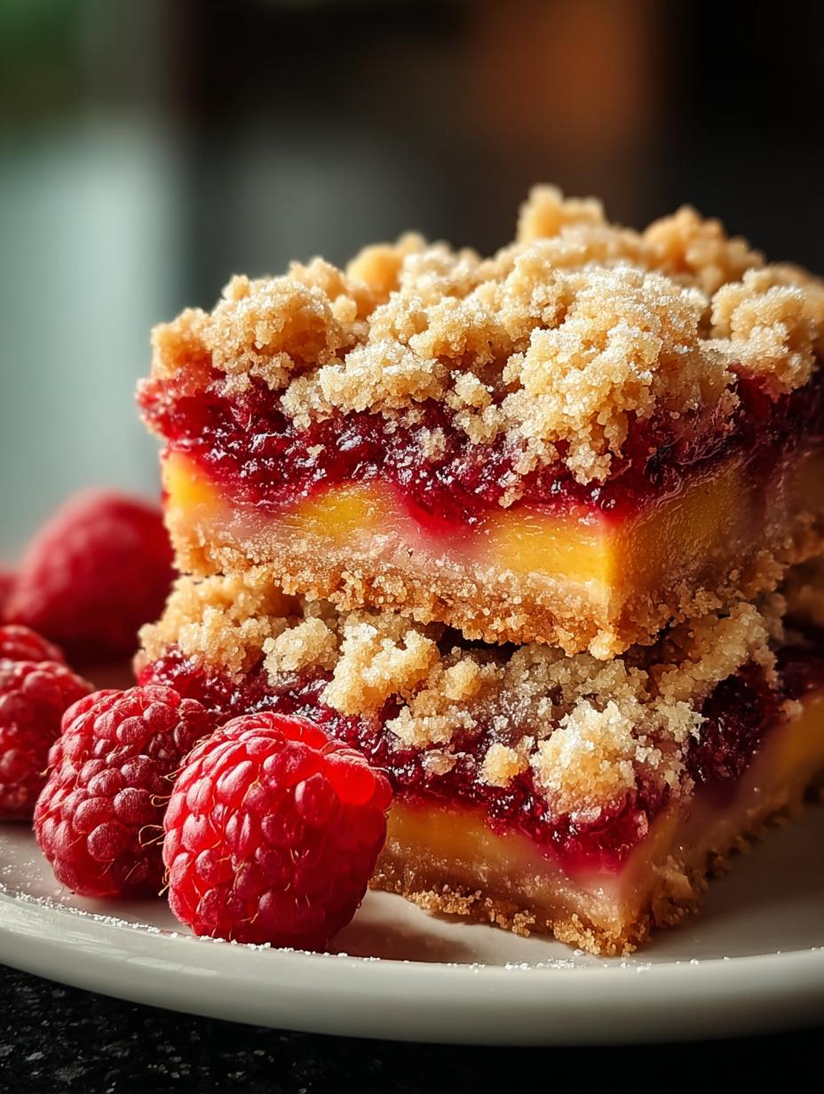 Delicious Peach Raspberry Crumble Bars Recipe to Savor - Peach Raspberry Crumble Bars - additional detail