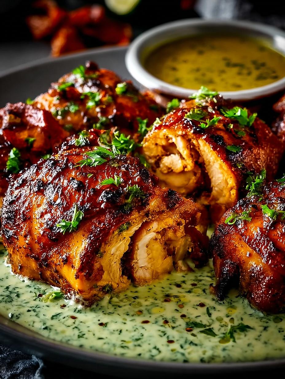 Peruvian Chicken with Green