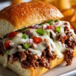 Philly Cheesesteak Sloppy Joes