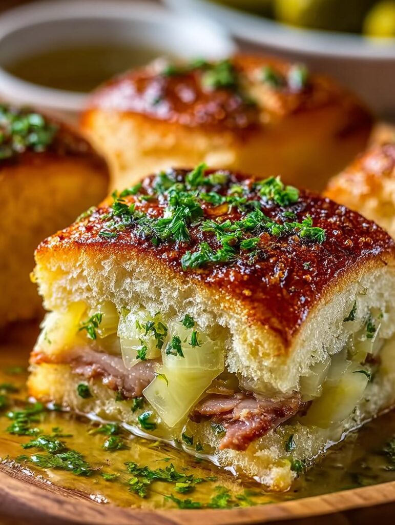 Pickle Garlic Butter Cuban