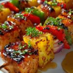 Pineapple Chicken Kabobs