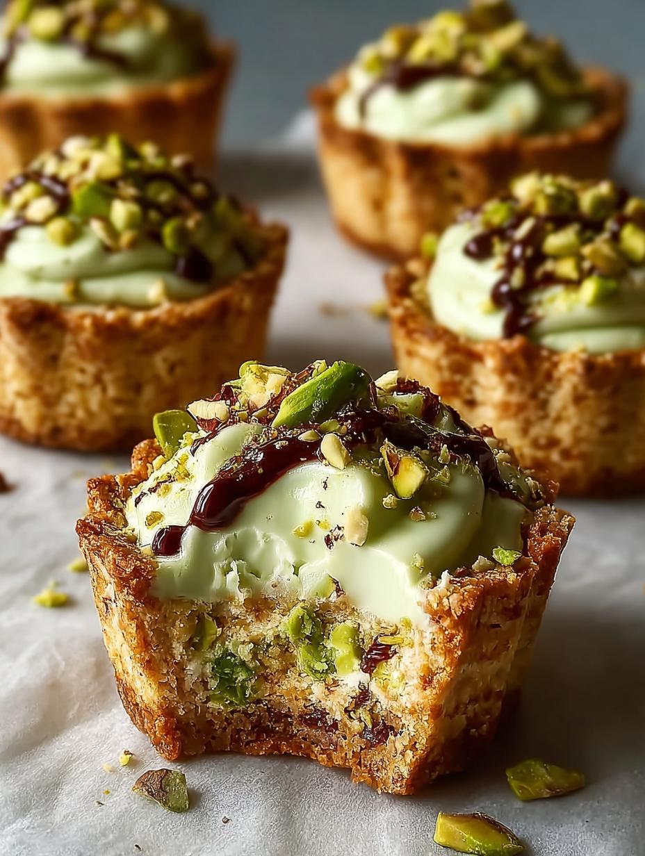Decadent Pistachio Cookie Cups You Can't Resist - Pistachio Cookie Cups - main visual representation