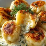 Polish Potato Cheese Dumplings