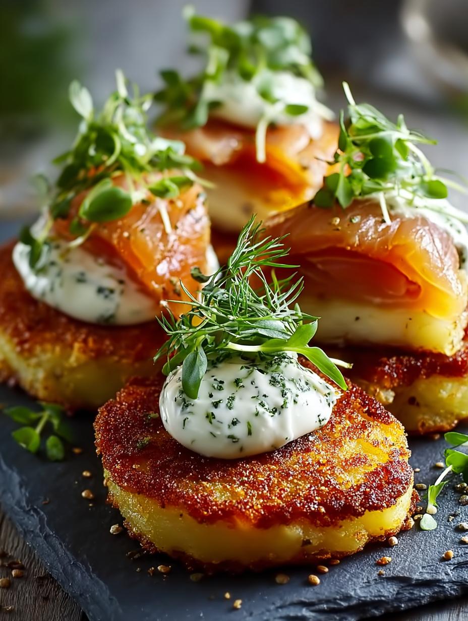 Potato Cakes with Smoked