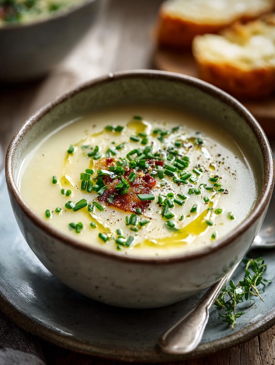 Creamy Potato Leek Soup: 5 Steps to Comforting Delight 5 Creamy Potato Leek Soup: 5 Steps to Comforting Delight - Potato Leek Soup - main visual representation