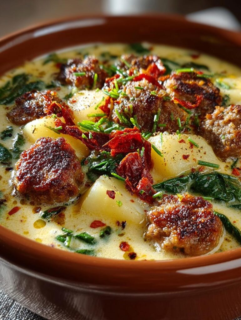 Potato Soup with Sausage