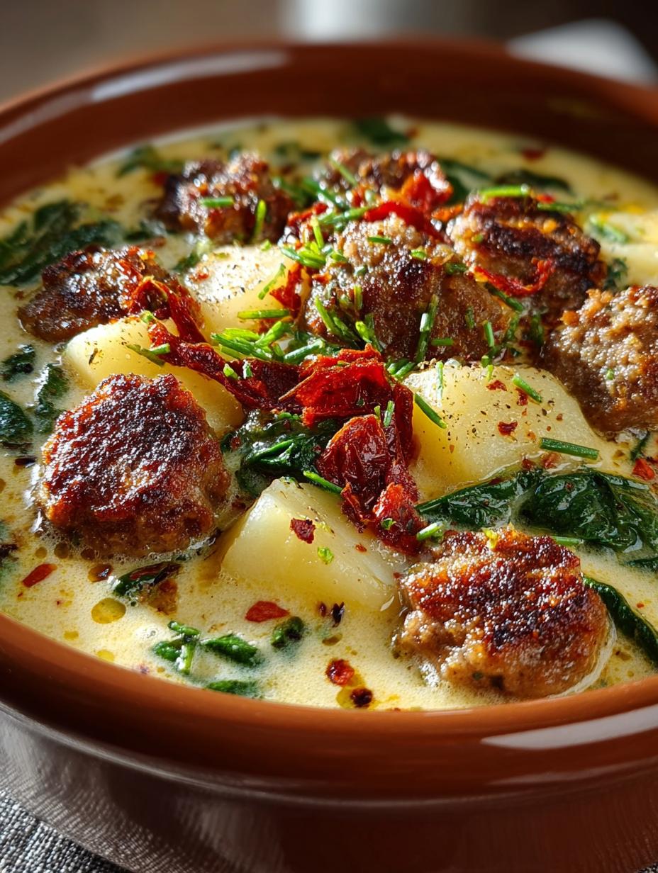 Potato Soup with Sausage