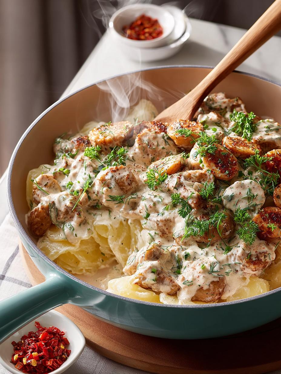 Delicious Potato Stroganoff: A Comforting Classic - Potato Stroganoff - main visual representation