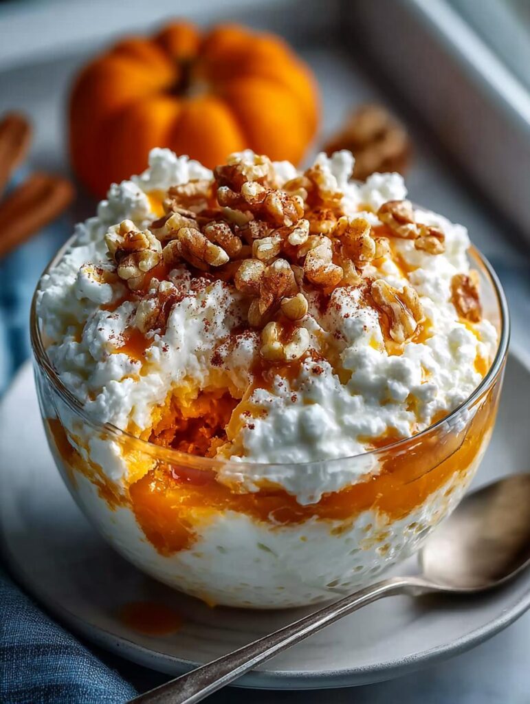 Pumpkin Spice Cottage Cheese