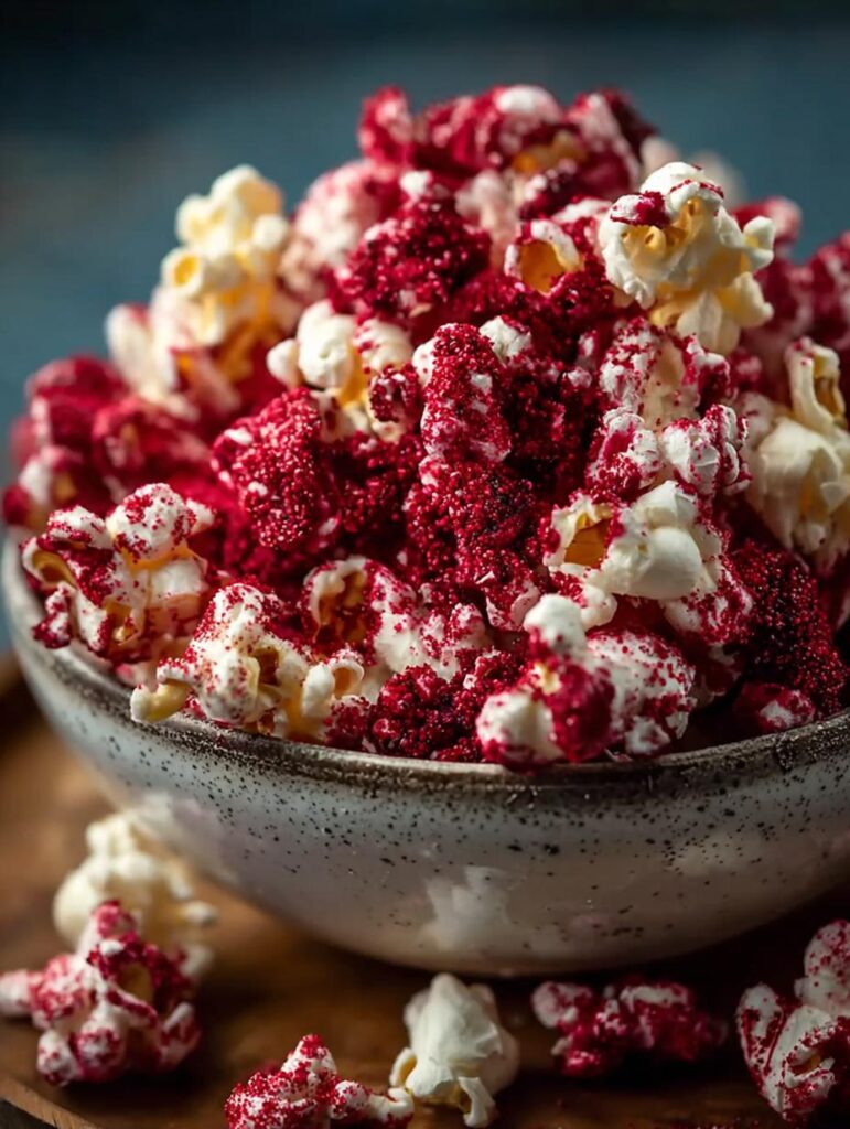 Red Velvet Popcorn