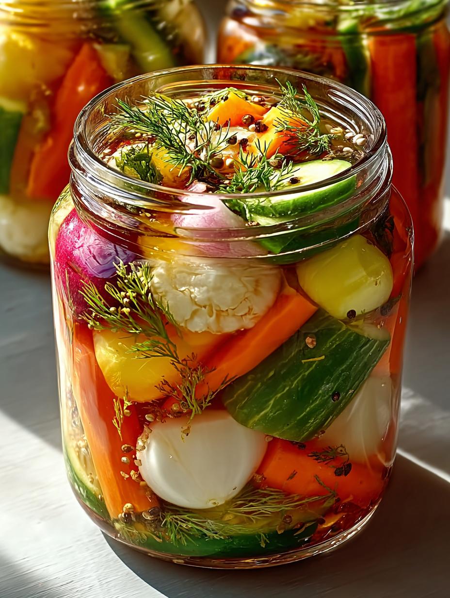 Refrigerator Pickled Vegetables: 5 Easy Recipes to Try - Refrigerator Pickled Vegetables - additional detail