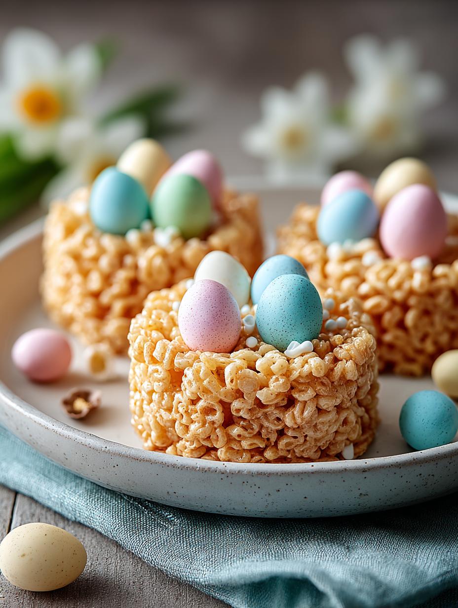 Perfect Rice Krispie Easter Nests for Festive Fun 5 Perfect Rice Krispie Easter Nests for Festive Fun - Rice Krispie Easter Nests - main visual representation