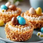 Rice Krispie Easter Nests