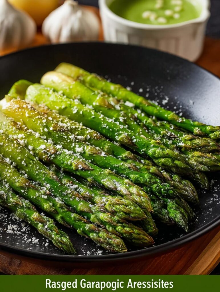 Roasted Garlic Asparagus
