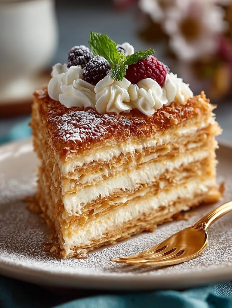 Russian Napoleon Cake