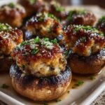 Sausage Stuffed Mushrooms