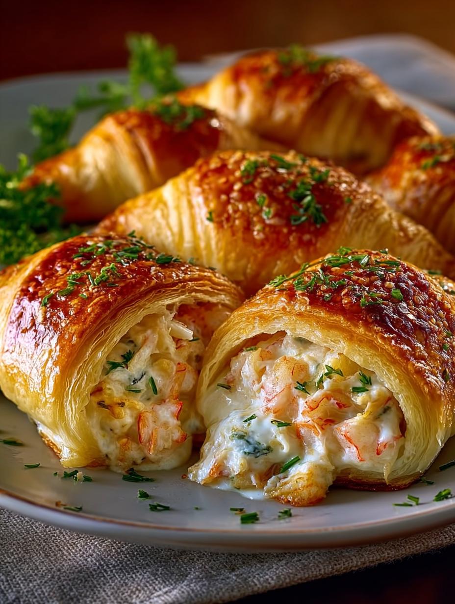 Shrimp Crab Stuffed Crescent: 8 Irresistible Delights - Shrimp Crab Stuffed Crescent - main visual representation