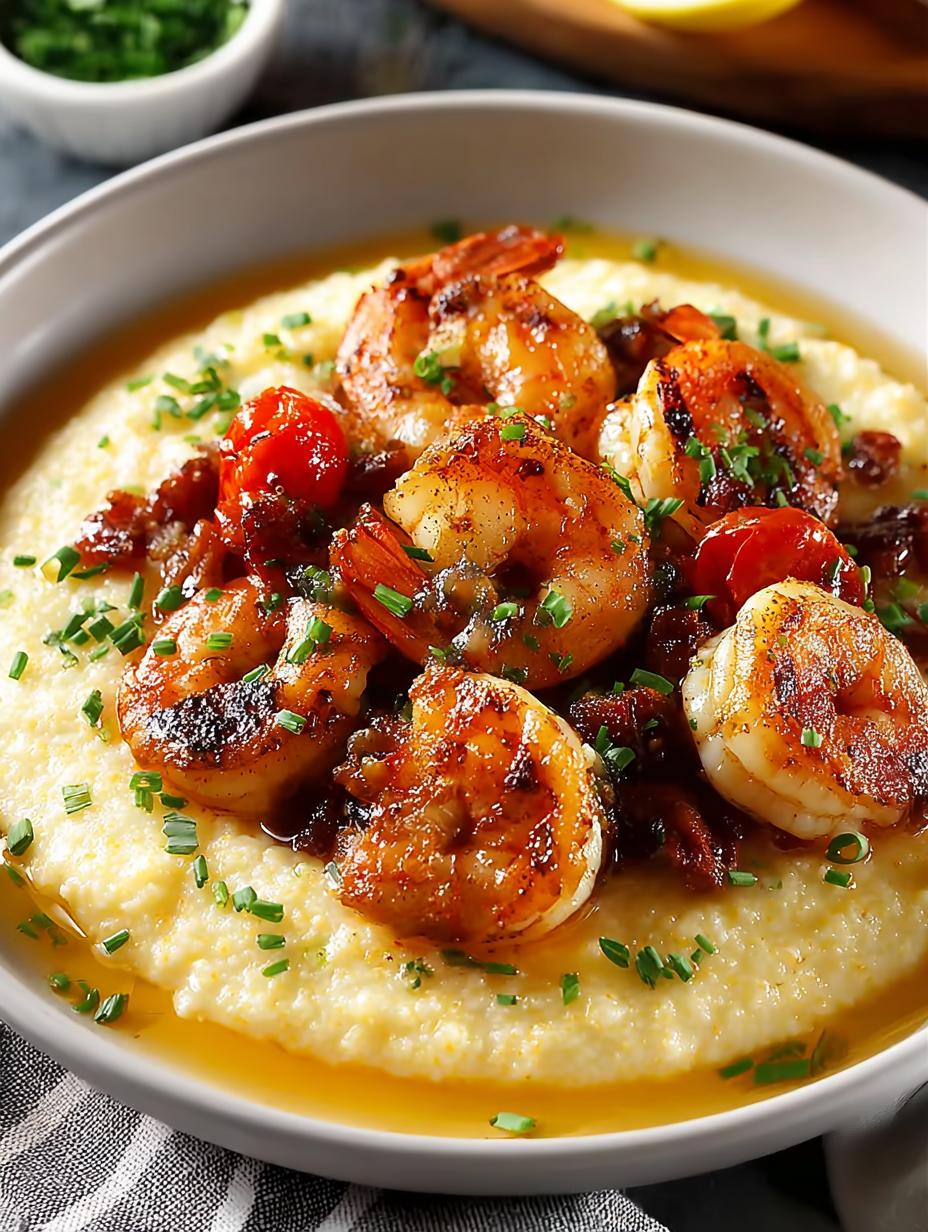 Savory Shrimp Grits: A Comfort Food Classic Reimagined - Shrimp Grits - additional detail