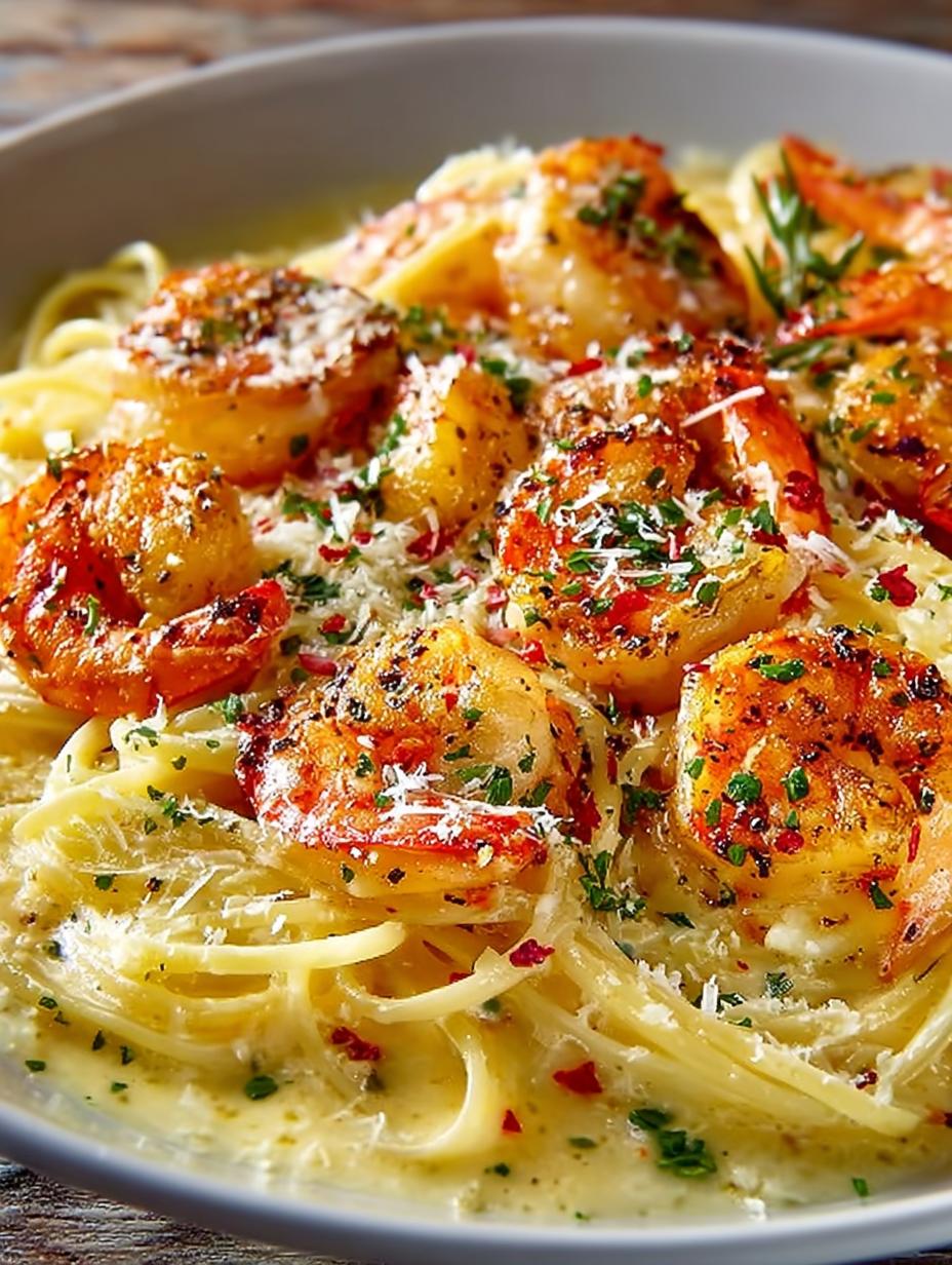 Shrimp Scampi Garlic Cream: 7 Irresistible Comfort Recipes - Shrimp Scampi Garlic Cream - main visual representation
