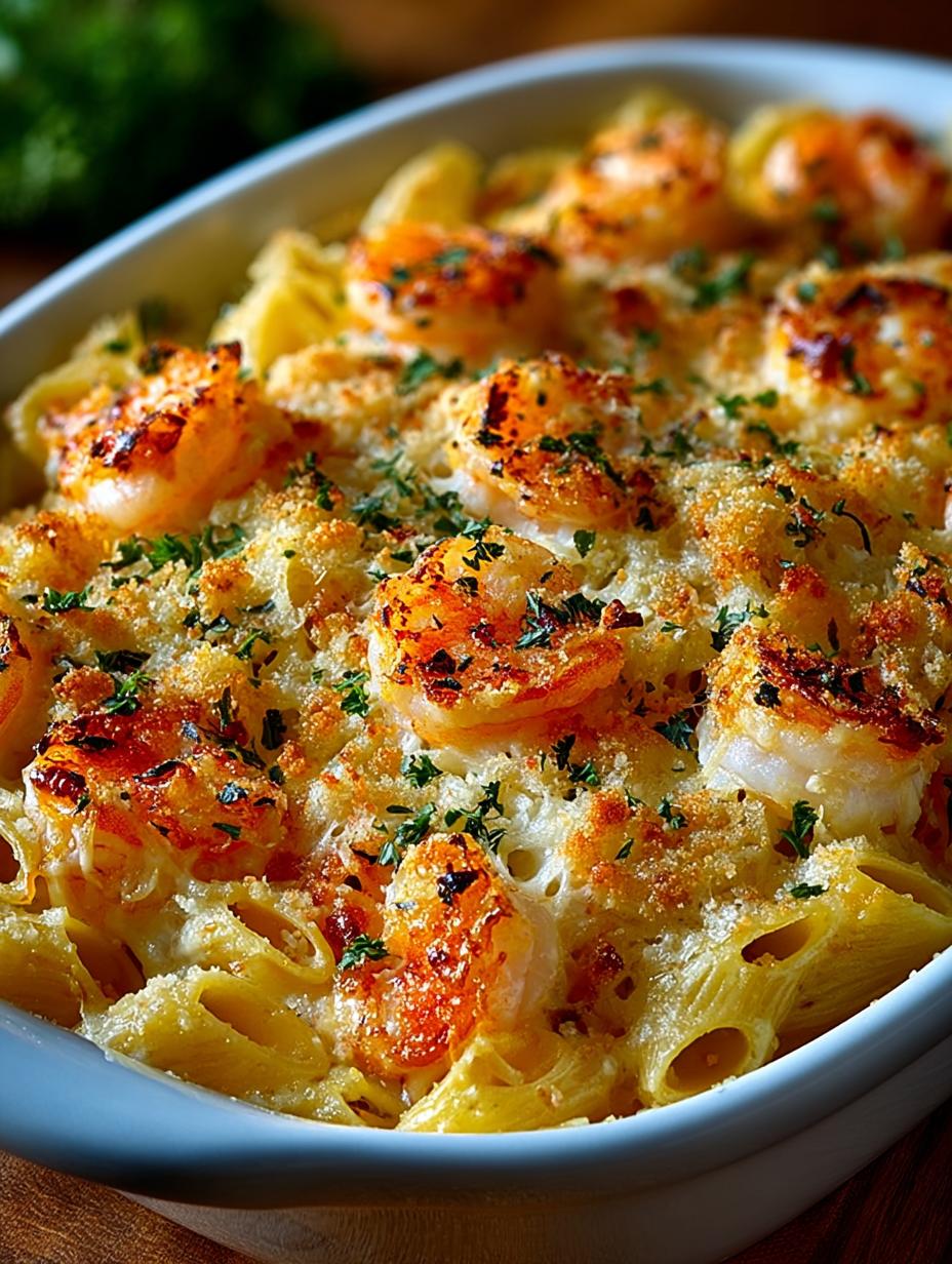 Shrimp Scampi Pasta Bake: 6 Reasons to Indulge Tonight 5 Shrimp Scampi Pasta Bake: 6 Reasons to Indulge Tonight - Shrimp Scampi Pasta Bake - main visual representation