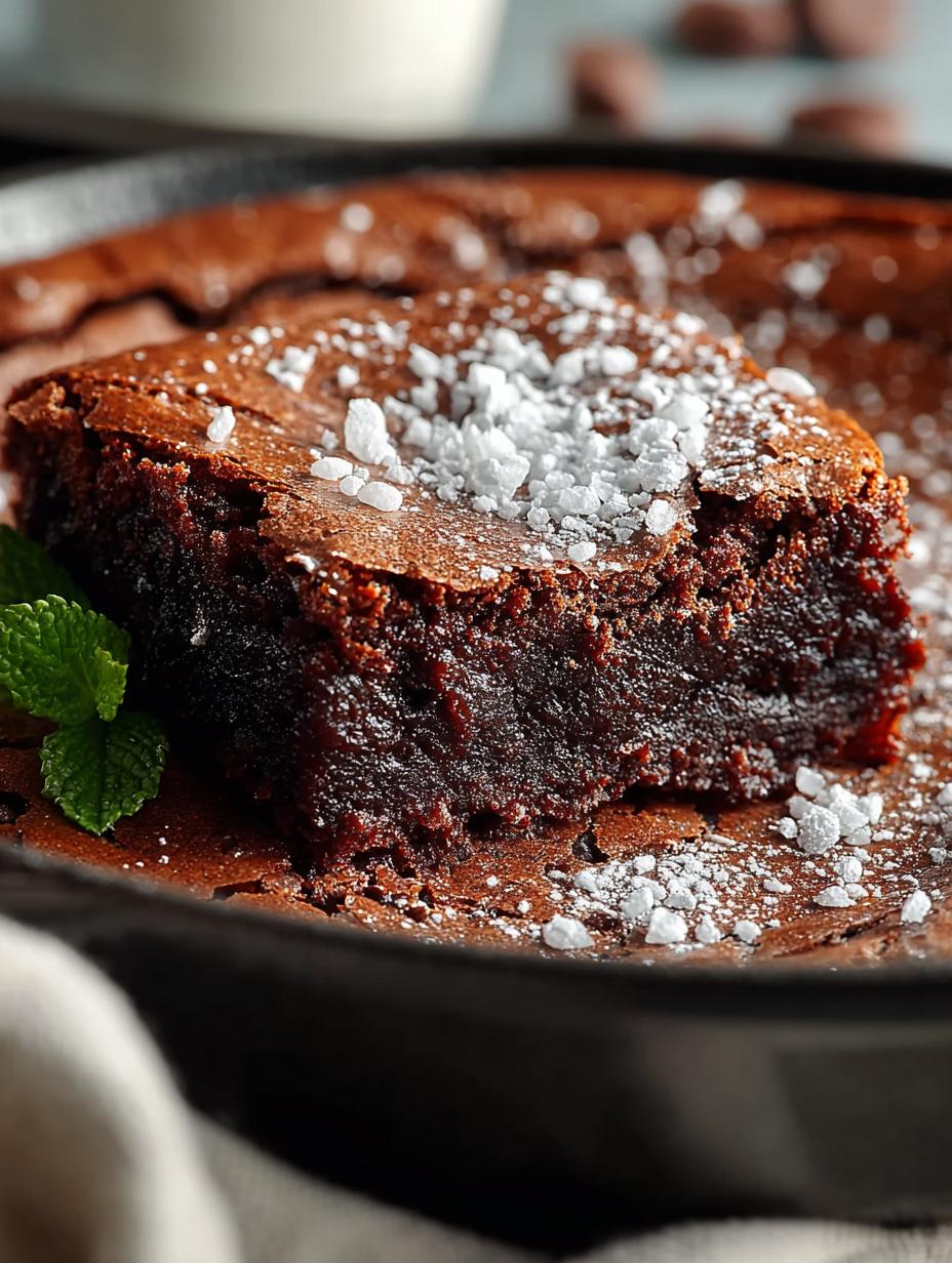 Skillet Brownie Crackly Top: 8 Irresistible Tips - Skillet Brownie Crackly Top - main visual representation