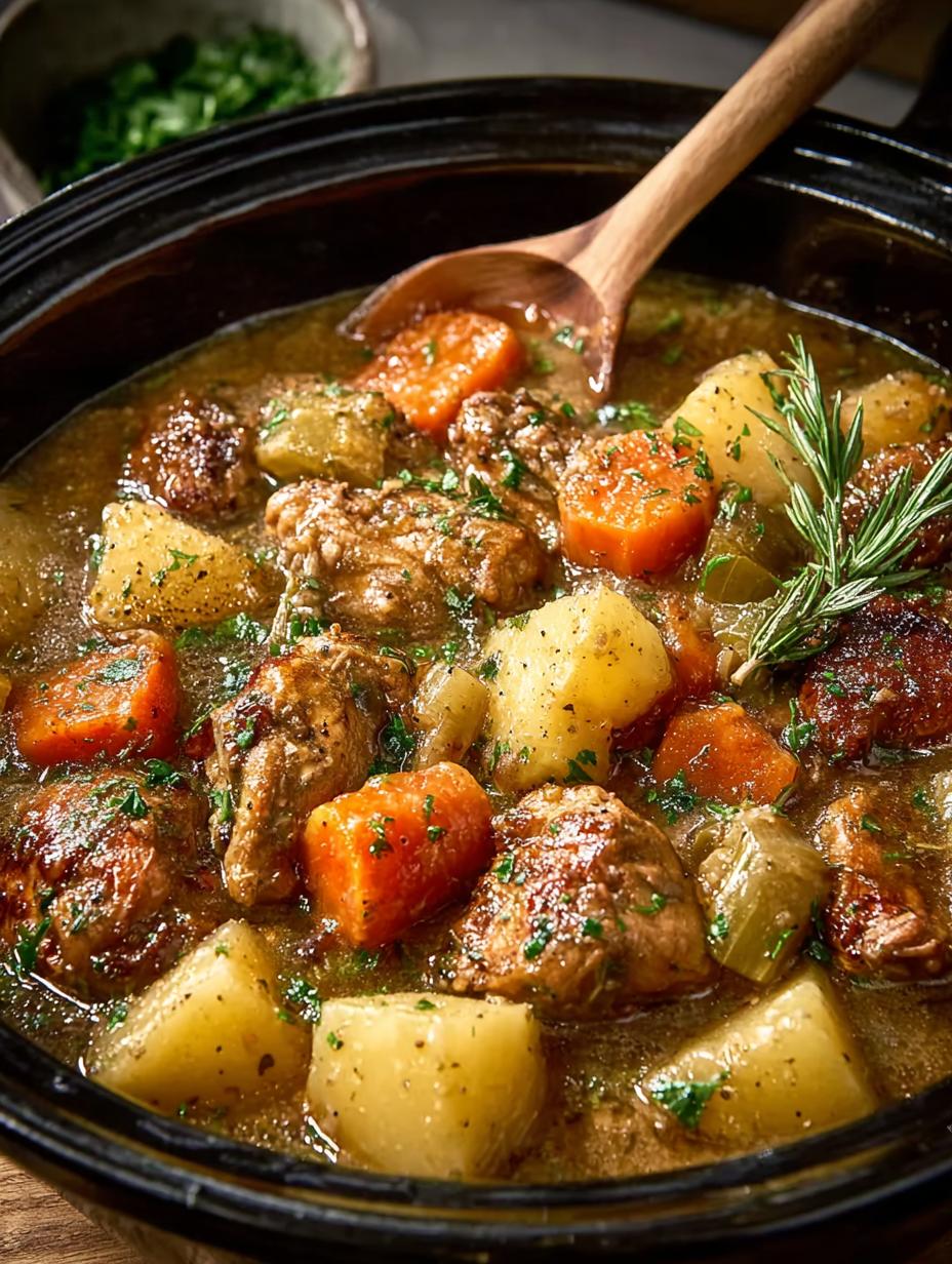 Slow Cooker Chicken Stew: 5 Steps to Comforting Perfection 5 Slow Cooker Chicken Stew: 5 Steps to Comforting Perfection - Slow Cooker Chicken Stew - main visual representation