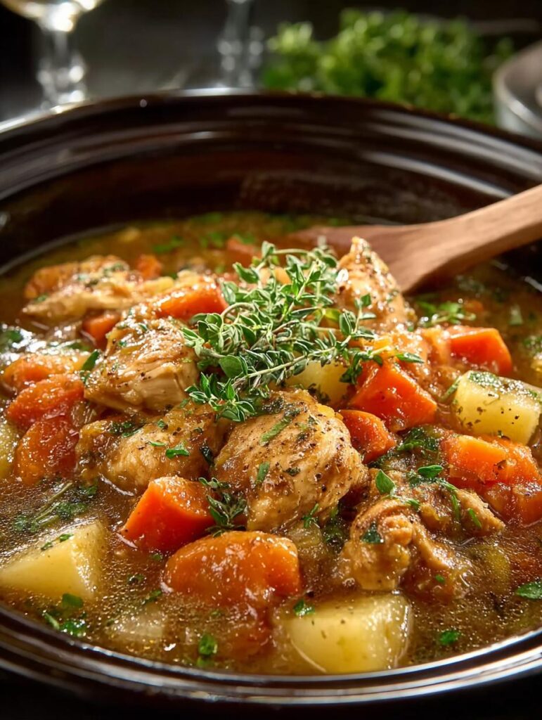 Slow Cooker Chicken Stew