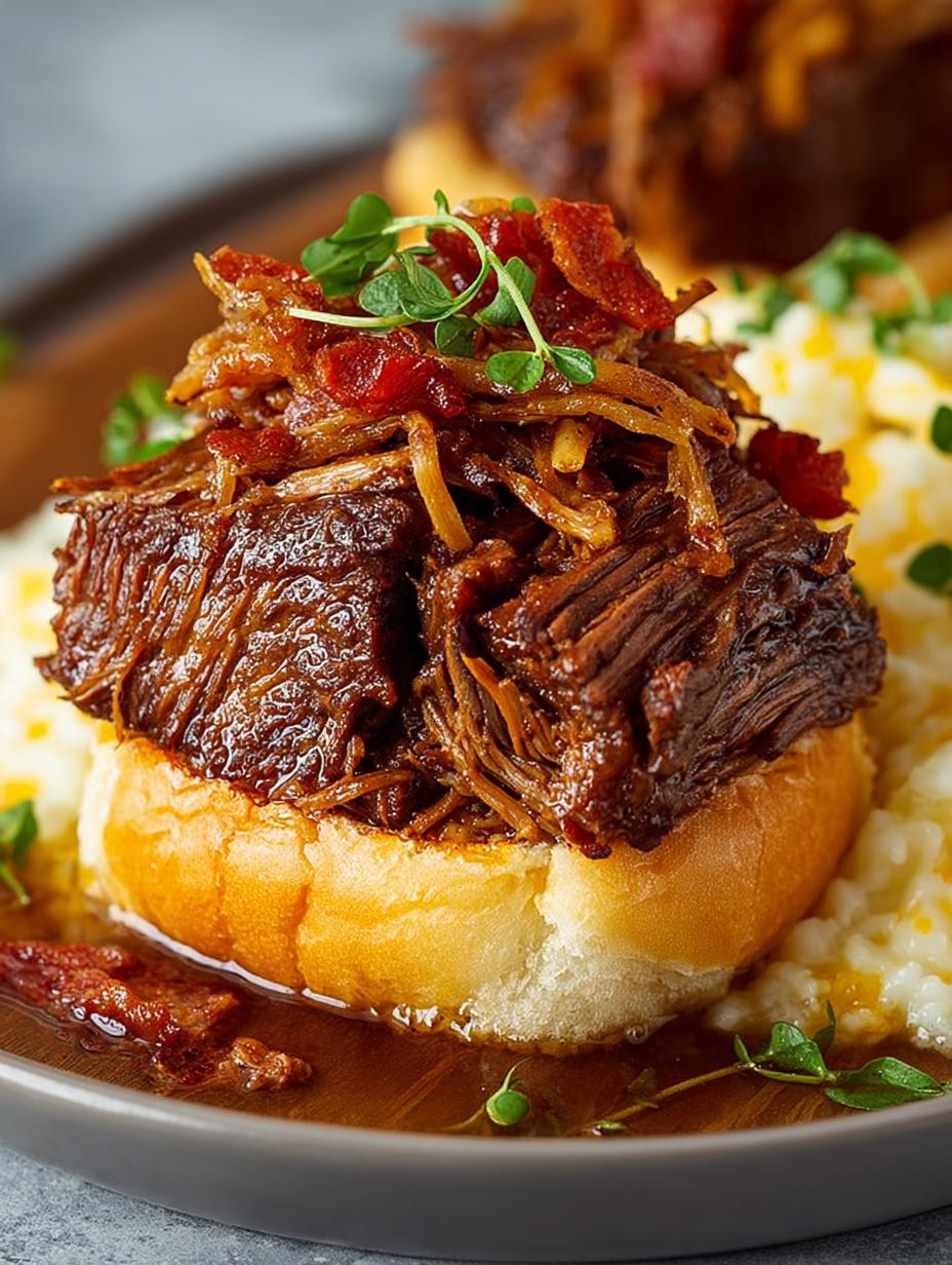 Slow Cooker Cowboy Beef: 7 Steps to Comforting Perfection - Slow Cooker Cowboy Beef - main visual representation