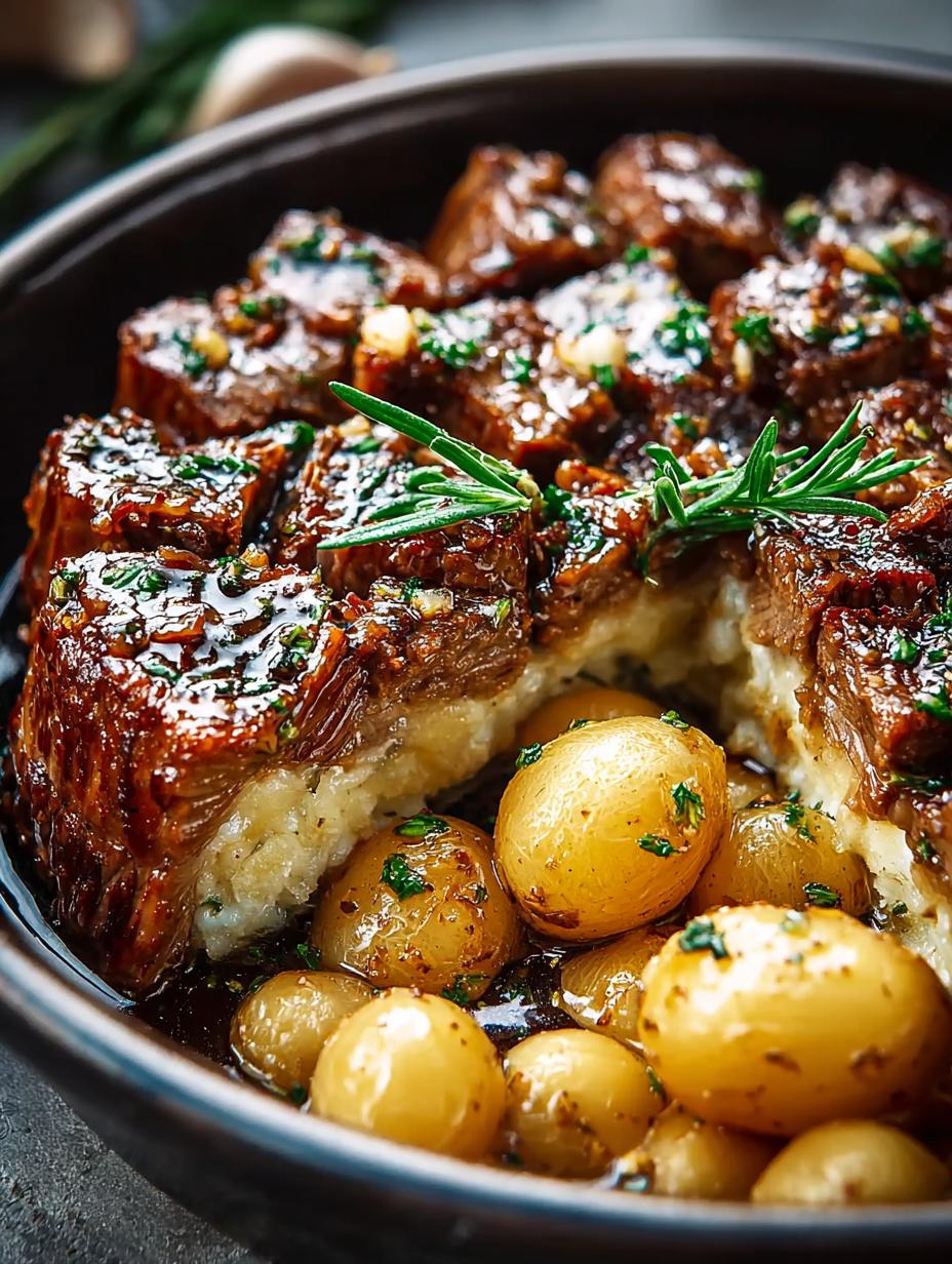 Slow Cooker Garlic Butter Beef Bites: A Comforting Delight - Slow Cooker Garlic Butter - main visual representation