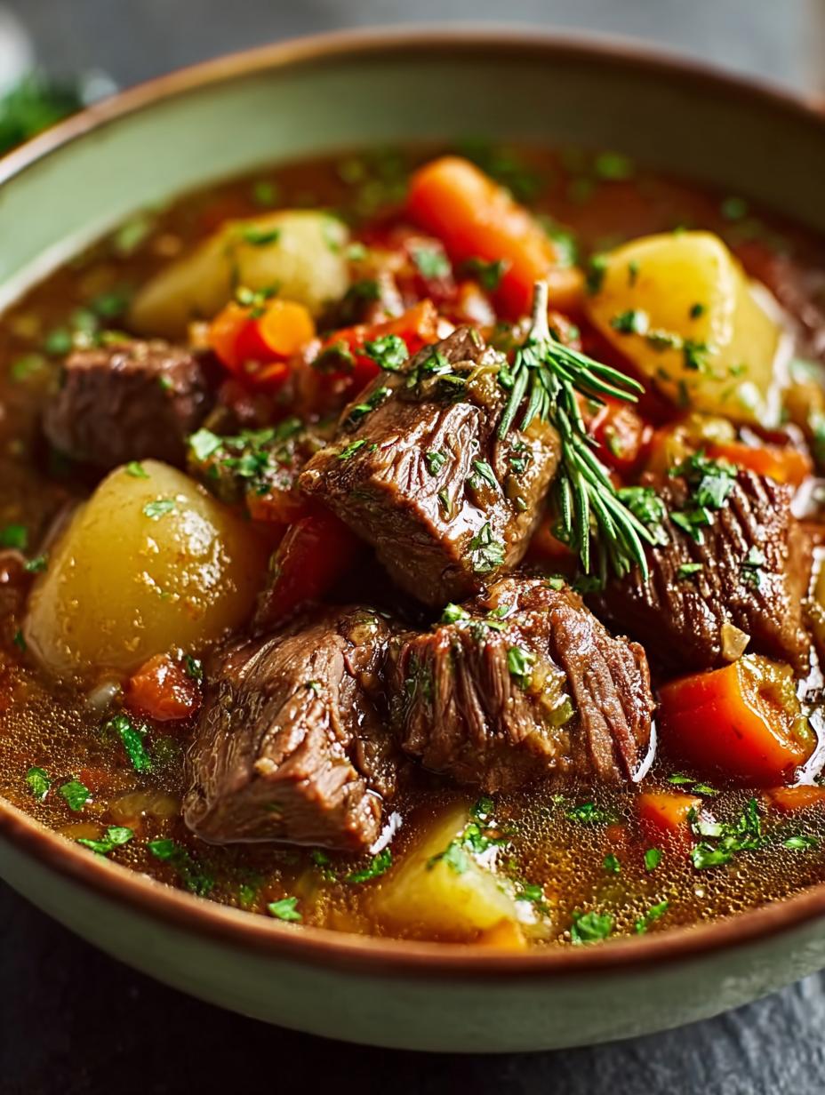 Savory Slow Cooker Lamb Stew for Cozy Nights 5 Savory Slow Cooker Lamb Stew for Cozy Nights - Slow Cooker Lamb Stew - main visual representation
